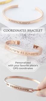 43 Best Coordinates Bracelet Images In 2019 Custom