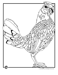 Chicken Coloring Pages Realistic Chicken Coloring Page Animal Jr Animal Coloring Pages Chicken Coloring Farm Animal Coloring Pages