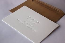 Custom Order Jennifer G Blind Debossed Inkless Save Etsy Letterpress Invitations Classic Wedding Invitations Letterpress Wedding Invitations