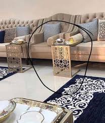 كنب كحلي مع بيج