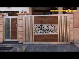 Top Front Main Gate Designs 2018 2019 Youtube House Gate Design House Main Gates Design Home Gate Design