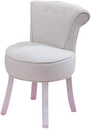 Velvet Makeup Vanity Chair Stool Padded Bench Legs For Women And Girl Bedroom Dressing Table Solid Wood Dining Chairs Bedroom Dressing Table Dressing Chair