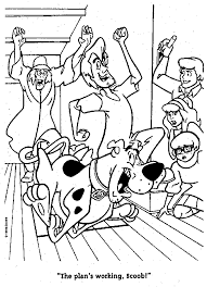 Printable coloring pages for kids: Scooby Doo Zombie Island Coloring Pages Ahliahzuhairi
