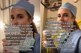 Dermatologist Explains How Simple 'Glass Test' Can Potentially Save Lives