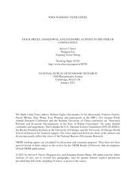 In 2020, investors experienced about a decade's worth of volatility crammed into a single year. Https Www Nber Org System Files Working Papers W28320 W28320 Pdf
