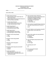 Ujian Rasmi 1 Ting 5 2018 Docx