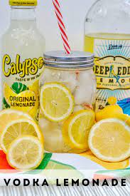 Vodka Lemonade Recipe In 2021 Vodka Lemonade Fun Cocktails Lemonade And Vodka