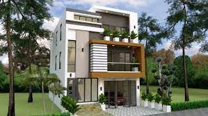 2 story modern house plans houseplans blog com. Three Level Modern House With Second Level Veranda Cool House Concepts