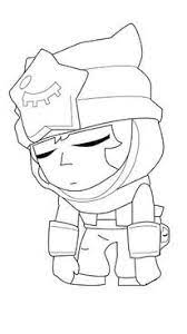 Coloring Page Of Brawl Stars To Print For Free Star Coloring Pages Pikachu Coloring Page Coloring Pages