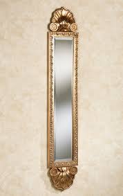 Shell Sargent Narrow Wall Mirror Panel Wall Mirror Makeup Mirror Design Wall Antique Mirror Wall