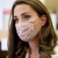Kate Middleton wears face mask to unpack baby bank donations
