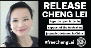 Journalisten vragen de vrijlating van Cheng Lei, die al een jaar in  hechtenis in China zit · Global Voices in het Nederlands