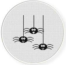 Plus, use our caption/border maker tool to chart your own words. Spider Cross Stitch Pattern Daily Cross Stitch