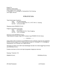 Biasanya surat kuasa ini berkaitan dengan pengambilan sebuah barang, misalnya. Contoh Surat Kuasa Pengambilan Paspor Word