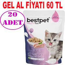 bestpet kitten jelly tavuklu yavru kedi yas mamasi 85 gr 20 ad 32123401 amazon pet center kedi yavru kediler amazonlar