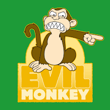 The evil monkey lives in chris' closet. Bravado Evil Monkey Family Guy T Shirt Merch