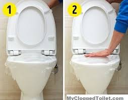 How To Unclog A Toilet With Saran Wrap Clogged Toilet Household Hacks Toilet Cleaning