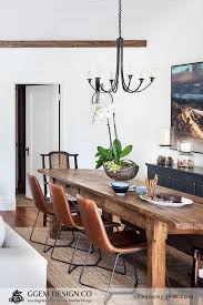 See more ideas about leather dining chairs, dining chairs, leather dining room chairs. Rustic Farmhouse Dining Table With Boho Leather Chairs Vintage Arm Chairs A Modern Side Farmhouse Dining Table Farmhouse Dining Rustic Farmhouse Dining Table