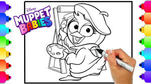 Films en vf ou vostfr et bien sûr en hd. Learn How To Draw Summer Penguin From Disney Muppet Babies Disney Muppet Babies Coloring Book Youtube