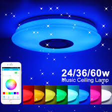 Led roof lights for home. Modern Led Ceiling Lights Home Lighting 24w 36w 60w App Bluetooth Music Light Bedroom Lamps Smart Ceiling Lamp Special Price 7868e4 Goteborgsaventyrscenter