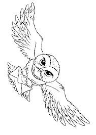 Owl crafts, halloween coloring pages, fall coloring pages. Colour Coruja Do Harry Potter Casamento Harry Potter Harry Potter Diy