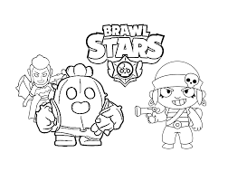 Brawl stars ist ein mobiles videospiel, das vom finnischen studio supercell entwickelt und veröffentlicht wurde. Brawl Stars Ausmalbilder Kostenlos Desenhos Para Colorir Para Criancas Freude Kinder Com