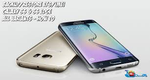 Stock recovery, twrp recovery, cwm recovery, unlock bootloader, etc. Backup Restore Efs Imei On Samsung Galaxy S6 S6 Edge How To