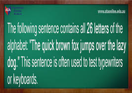 Tesol Esl English Facts The Quick Brown Fox Tesol Teaching English Online Courses