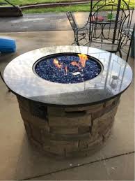 Pin By Katie Schrader On New Place Fire Table Gas Firepit Fire