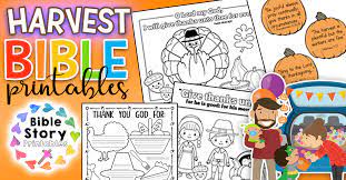 Bible stories about thanksgiving and gratitude. Thanksgiving Bible Printables Bible Story Printables