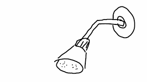World S First Ever How To Draw A Showerhead Easy Simple Way Drowing Tutorial Humor Funny Lol Com Clipart Black And White Clip Art Black And White Cartoon