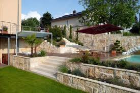 Swimming Pool In Hanglage Exterier Zahrady Predzahradky