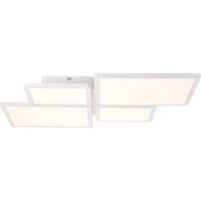 Plafonnier Design Aluminium Blanc Mat Led Integree Brilliant Scope H55 Plafonnier Plafonnier Design Et Blanc