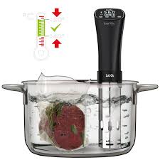 Because the temperatures used in sous vide are so low, the proteins in the juices never coagulate. Sous Vide Laica