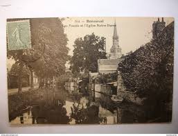 Carte Postale Bonneval 28 Les Fosses Et L Eglise Notre Dame Petit Format Obliteree 1924 Timbre 15 Centimes En Vente Sur Delcampe Carte Postale Eglise Notre Dame Eglise