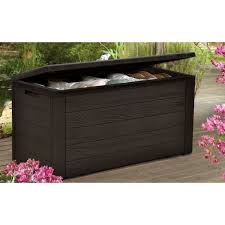 Coffre Jardin Marron Achat Vente Pas Cher