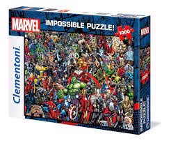 Clementoni 1000pce impossible puzzle marvel. Clementoni Puzzle 1000pc Marvel Impossible Puzzle