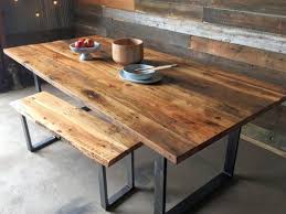 Industrial Dining Table Made From Reclaimed Wood Wood Dining Table Industrial Modern Dining Table Reclaimed Wood Dining Table
