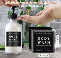 Amazon.com: 12 Minimalist Bathroom Organization Labels for ...