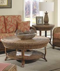 The gorgeous showtime abstract coffee table shall redefine the looks of your indoor furnishings. Callaway Rattan Wicker Round Coffee Table With Glass Top From Classic Rattan Model 4345g American Rattan