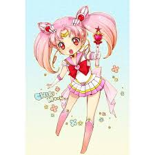 Bishoujo Senshi Sailor Moon Chibi Usa Katou Sami Pink Hair Red Eyes Liked On Polyvore Featuring Sailor Mini Moon Sailor Chibi Moon Super Sailor Chibi Moon