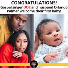 It's official! DOE is a mom! DOE, who's also known as Dominique Jones,  welcomed her first baby with husband Orlando Palmer, according to PEOPLE  magazine. DOE delivered a baby boy who the