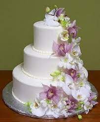 Wedding Cakes Flowers Orchid Wedding Cake Floral Cake Orchid Cake