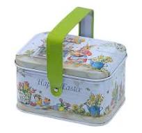 Matoen Easter Bulk, Tinplate Box Tin Case Vintage Easter ...