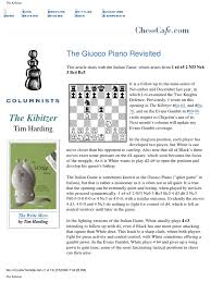 Italian game and evans gambit released: The Italian Game Chess Openings Traditional Board Games