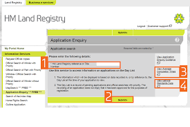 How to find title number without registration. Hm Land Registry Portal Make An Application Enquiry Gov Uk