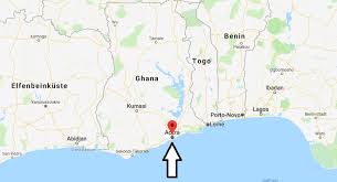 Die stadt hat 1963264 einwohner und liegt auf einer höhe von 104 metern über die regierung von ghana hat accra zur offiziellen hauptstadt von ghana erklärt. Was Ist Die Hauptstadt Von Ghana Wo Liegt