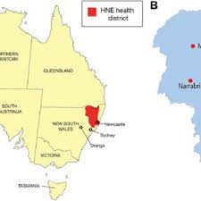 Hunter new england local health district provides public health services to the hunter, new england and lower mid north coast regions of new south wales. A The Hunter New England Health Area Of New South Wales Australia Download Scientific Diagram