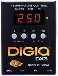 Bbq Guru Digiq Dx3 Bbq Temperature Controller Digital Meat Thermometer With Universal Adaptor Big Green Egg And Weber Amazon Ca Home Kitchen
