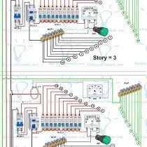 How To Control A Lamp Light Bulb From Two Places Using Two Way Switches For Staircase Lighting Circuit Electrical On Electrical Wiring Staircase Lamp Light